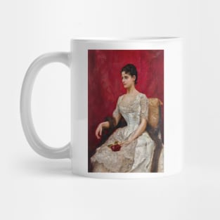 Lady in White by Julius LeBlanc Stewart Mug